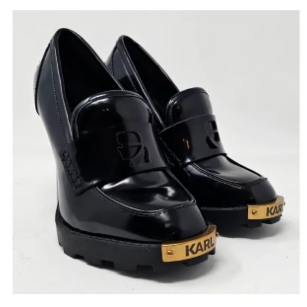 Karl Lagerfeld Black Women's Shoes